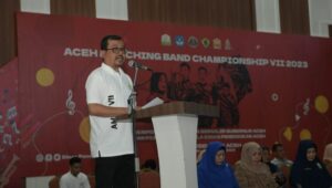 Marching Band Championship VII Perebutkan Piala Bergilir Gubernur Aceh Di Buka