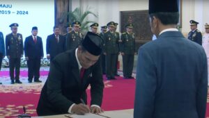 Presiden Lantik Andi Amran Sulaiman Sebagai Mentan