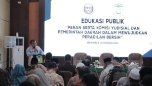 Pj Bupati Aceh Besar Buka Edukasi Publik Terkait Komisi Yudisial