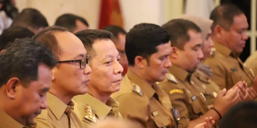 Penjabat Gubernur Aceh dan Penjabat Kepala Daerah Se-Indonesia Terima Arahan Presiden di Istana Negara
