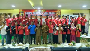 Puluhan Pemuda Aceh Besar Ikuti Sosialisasi Bahaya Narkoba dan Judi Online