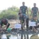 Wujud Nyata Lestarikan Lingkungan, Ketua Tim Itjenad dan Kasdim 0101/KBA Tanam Mangrove di Pesisir Banda Aceh