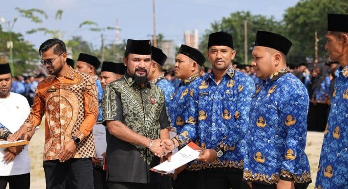 Bupati Aceh Timur Lantik 4.816 PPPK Paruh Waktu Tahun 2026, Ini Pesan Tegasnya