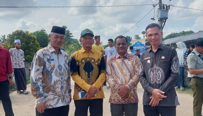 Wakil Bupati Bener Meriah Hadiri Groundbreaking Rehabilitasi Lahan Sawah Terdampak Bencana