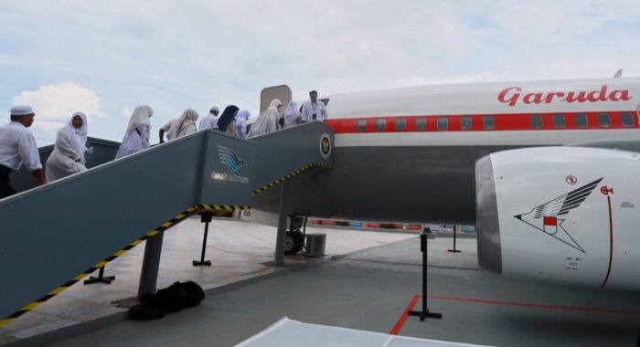 Replika Pesawat Garuda Indonesia Resmi Hadir di Asrama Haji Aceh, Dukung Edukasi Jamaah