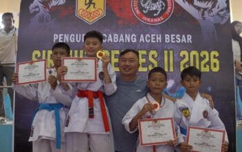 Sirkuit Series II 2026 di Banda Aceh Berlangsung Sukses, Cetak Bibit Atlit Berprestasi