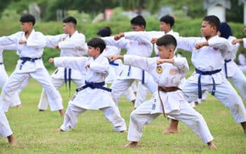 230 Karateka INKANAS Aceh Ikuti Ujian Kenaikan Tingkat