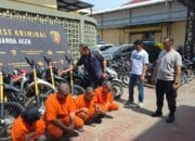 Pasutri Penadah Motor Curian Dibongkar di Banda Aceh, 9 Barang Bukti Diamankan