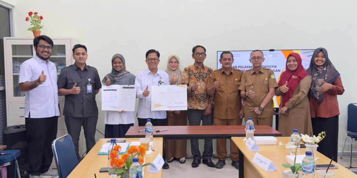 BPS dan Pemkab Aceh Besar Perkuat Tata Kelola Data Lewat FGD PST dan EPSS