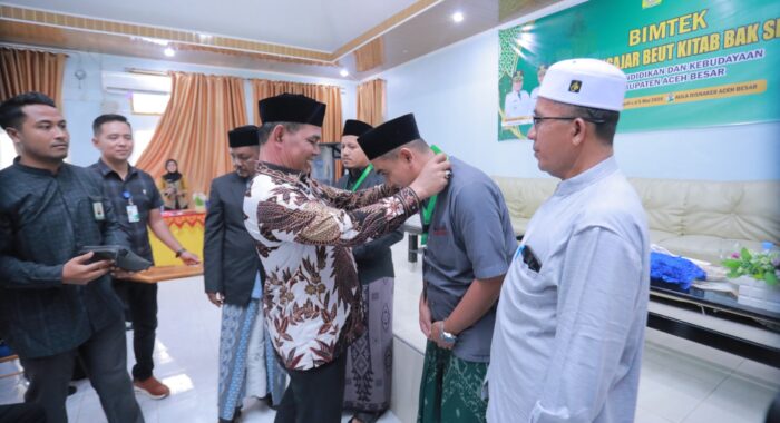 Bupati Syech Muharram Tekankan Keseriusan Guru Beut Kitab Bak Sikula, Sasar 29 Ribu Siswa Aceh Besar