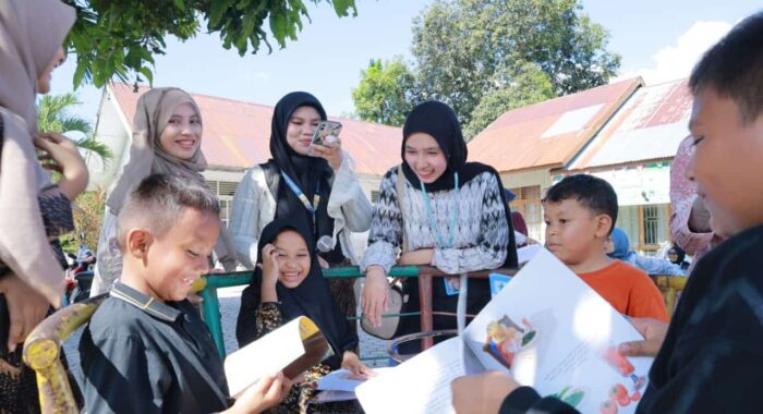 Gen Z Turun ke Desa! Ekspedisi Literasi di Lubok Sukon Bikin Anak-anak Makin Kreatif