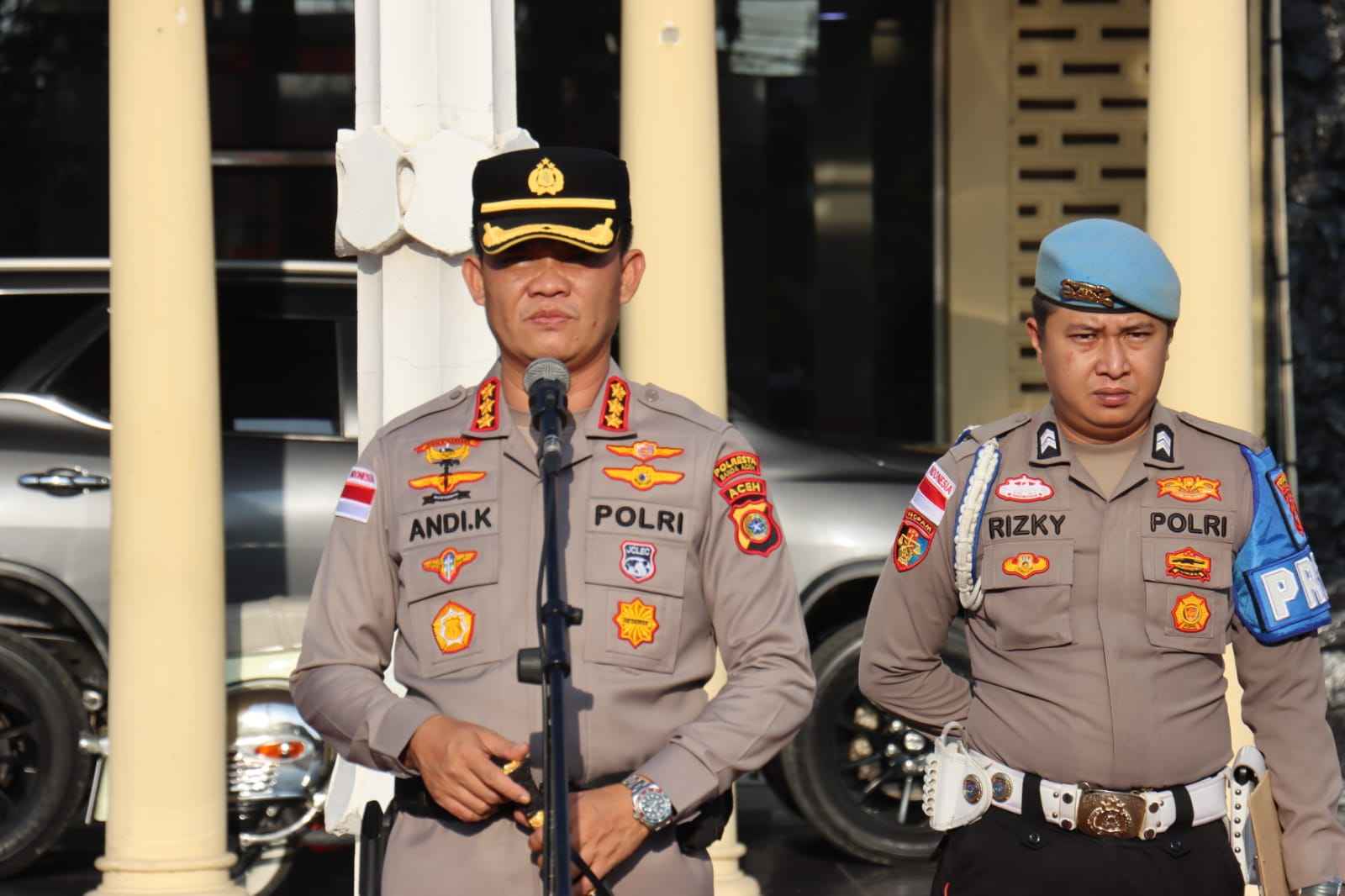 Kapolresta Banda Aceh Kombes Pol Andi Kirana