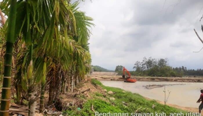 Bendung Jamuan Jebol, Kementerian PU Gerak Cepat Amankan Irigasi 1.600 Hektare Sawah di Aceh Utara
