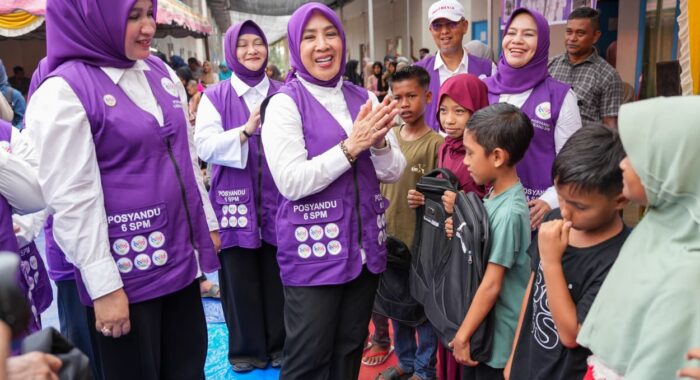 Ketua Umum TP Posyandu Salurkan Ribuan Bantuan untuk Korban Bencana di Aceh Utara