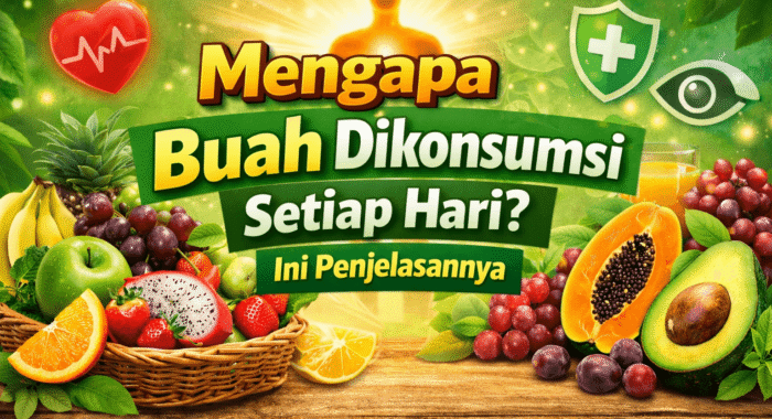 Mengapa Buah Wajib Dikonsumsi Setiap Hari? Ini Penjelasannya
