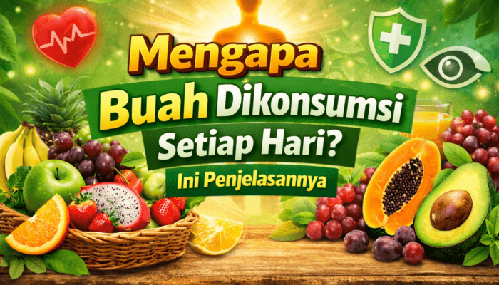 Mengapa Buah Wajib Dikonsumsi Setiap Hari? Ini Penjelasannya