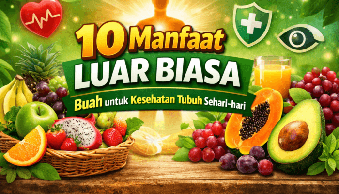 10 Manfaat Luar Biasa Buah untuk Kesehatan Tubuh Sehari-hari