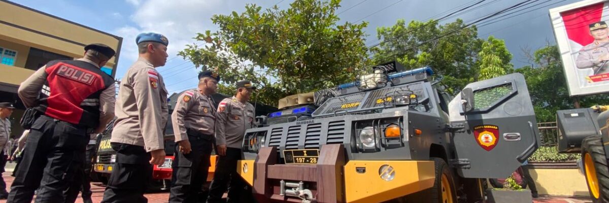 Polresta Banda Aceh Gelar Apel Sarpras Jelang May Day 2026, 300 Personel Disiagakan