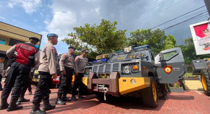 Polresta Banda Aceh Gelar Apel Sarpras Jelang May Day 2026, 300 Personel Disiagakan