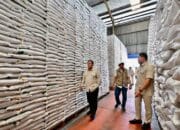 Presiden Prabowo Subianto Sidak Gudang Perum Bulog, Pastikan Stok Beras Aman dan Distribusi Tepat