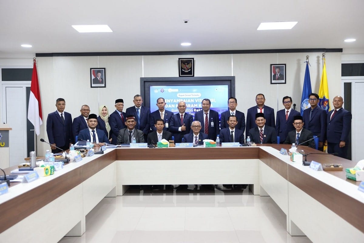 Senat Universitas Teuku Umar menetapkan tiga calon rektor