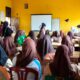 Siswa SMP Negeri 1 Baitussalam mengikuti kegiatan edukasi