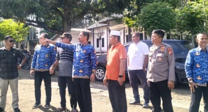 Wabup Aceh Besar Tinjau Lokasi Kantor Camat Lembah Seulawah, Mulai Dibangun 2026