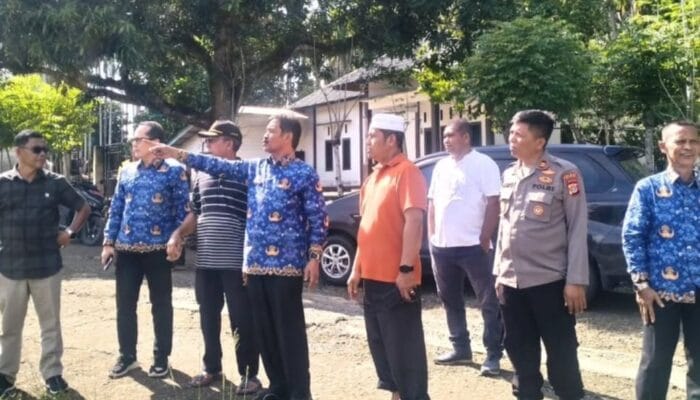 Wabup Aceh Besar Tinjau Lokasi Kantor Camat Lembah Seulawah, Mulai Dibangun 2026