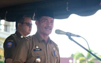 Wabup Aceh Besar Syukri tegaskan disiplin ASN dan umumkan penerapan E-Office mulai Mei 2026