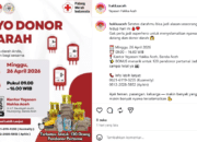 Hakka Aceh–PMI Gelar Donor Darah, 120 Pendonor Pertama Dapat Bonus Menarik