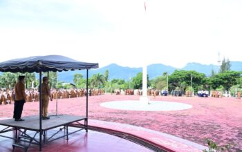 ASN mengikuti Upacara Peringatan Hari Buku Nasional