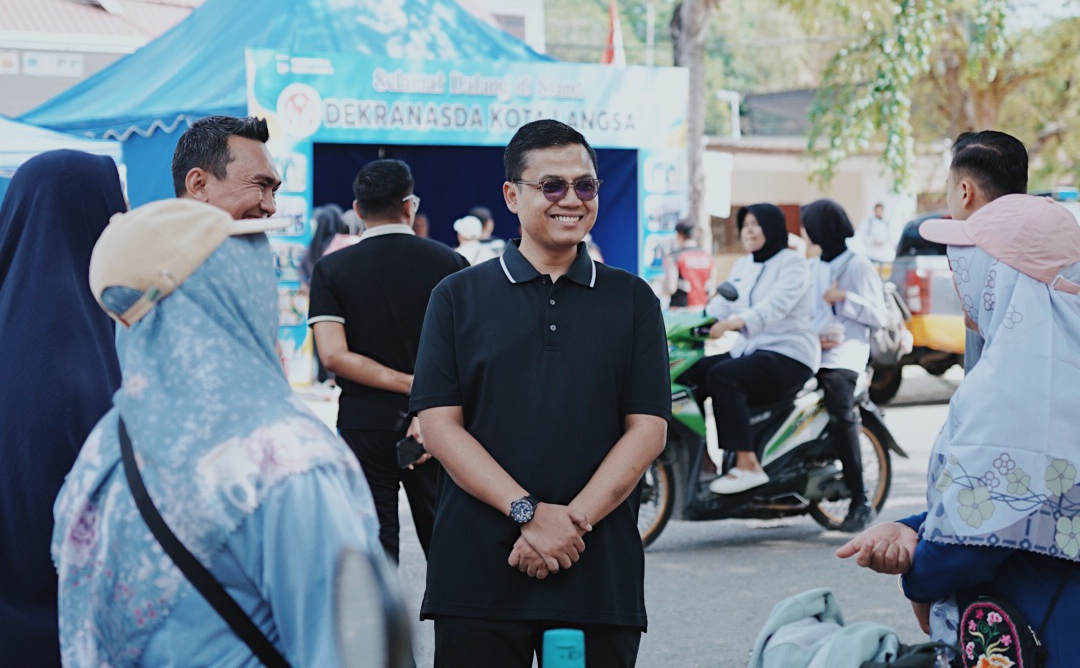 Car Free Day Kota Langsa yang digelar di seputaran Lapangan Merdeka