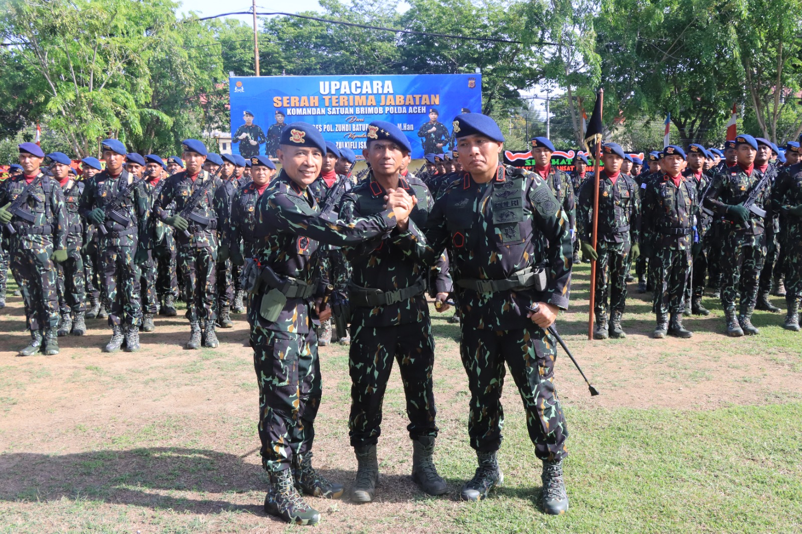 Dansatbrimob Polda Aceh
