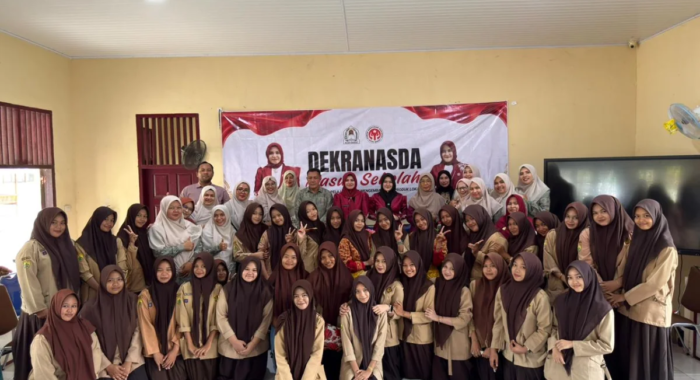 Dekranasda Aceh Barat Gelar “Dekranas Masuk Sekolah”, Tumbuhkan Kreativitas dan Cinta Budaya Lokal