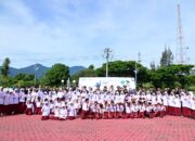 Upacara Hardiknas 2026 di Kota Jantho Meriah, Ratusan Pelajar Ikuti Peringatan Pendidikan Nasional