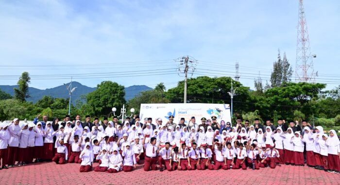 Upacara Hardiknas 2026 di Kota Jantho Meriah, Ratusan Pelajar Ikuti Peringatan Pendidikan Nasional