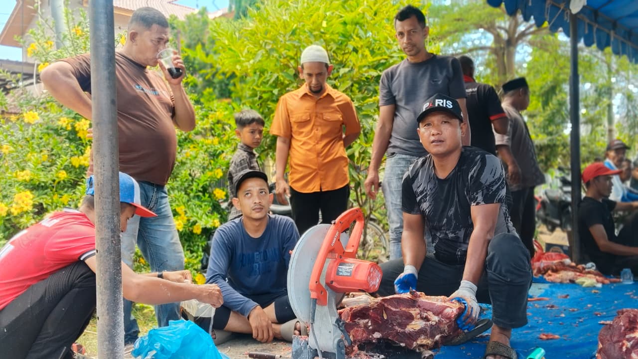 Penyembelihan hewan Qurban