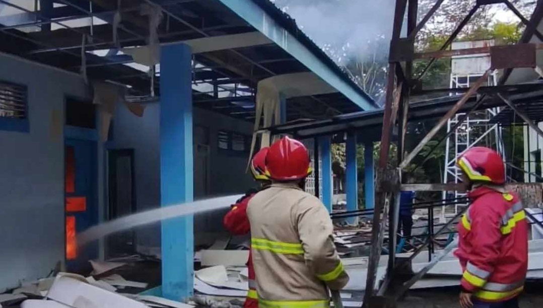 Gedung Fakultas Pertanian USK Terbakar