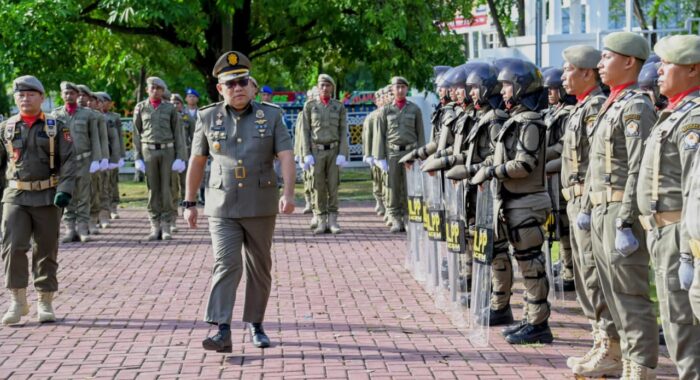 HUT ke-76 Satpol PP dan WH Aceh, Kasatpol PP Aceh Besar Tekankan Profesionalisme Personel