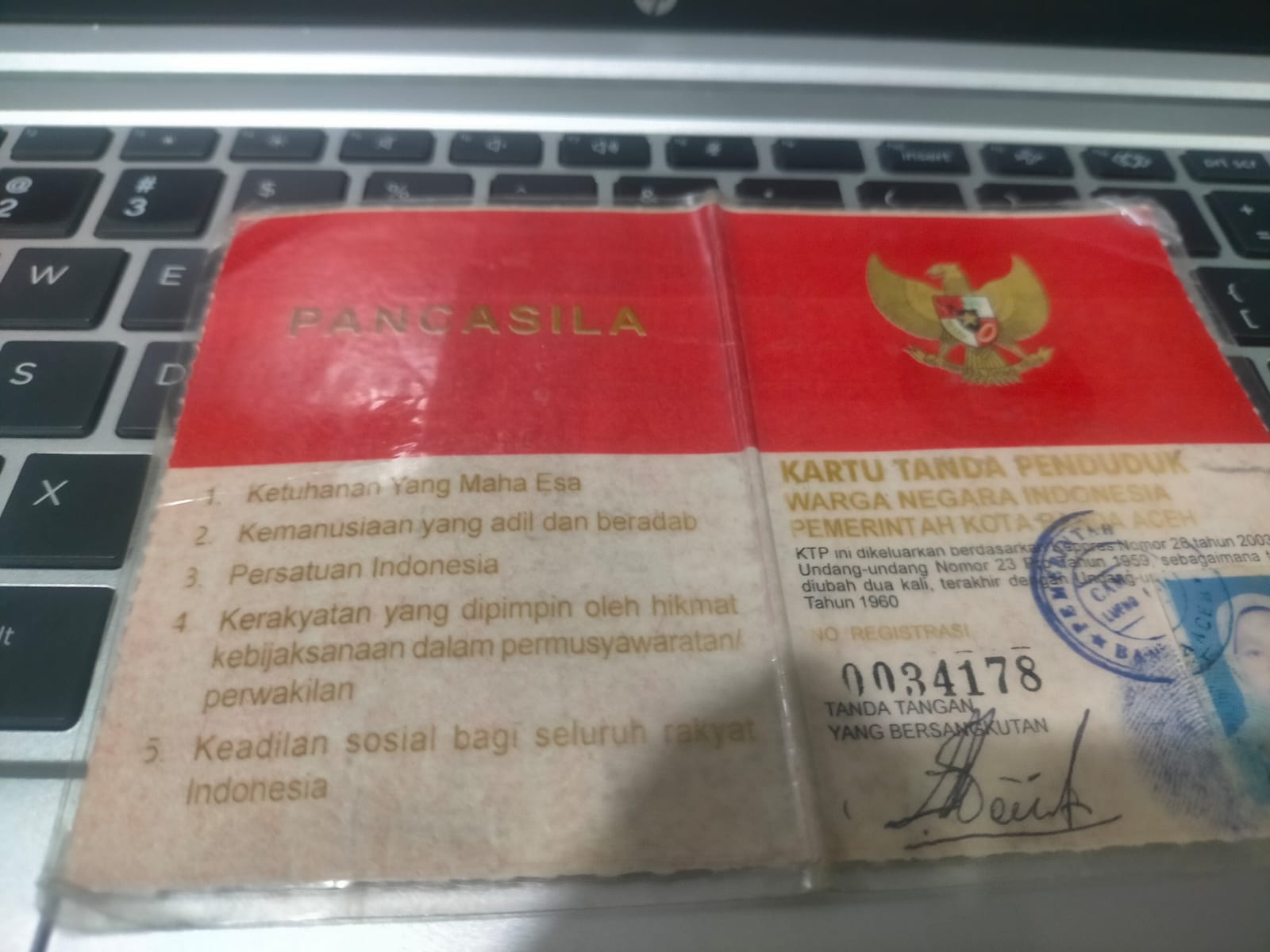 KTP Merah Putih di Aceh
