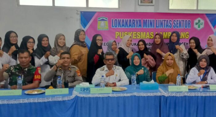 Koramil Peukan Bada Hadiri Lokakarya Lintas Sektor 2026, Sinergi Kesehatan Masyarakat Diperkuat