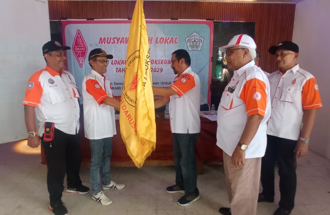 Zulkarnain Ali terpilih aklamasi sebagai Ketua ORARI Lhokseumawe 2026–2029