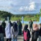 Petugas Satpol PP dan WH Aceh Besar mensosialisasikan tentang penegakan syariat Islam