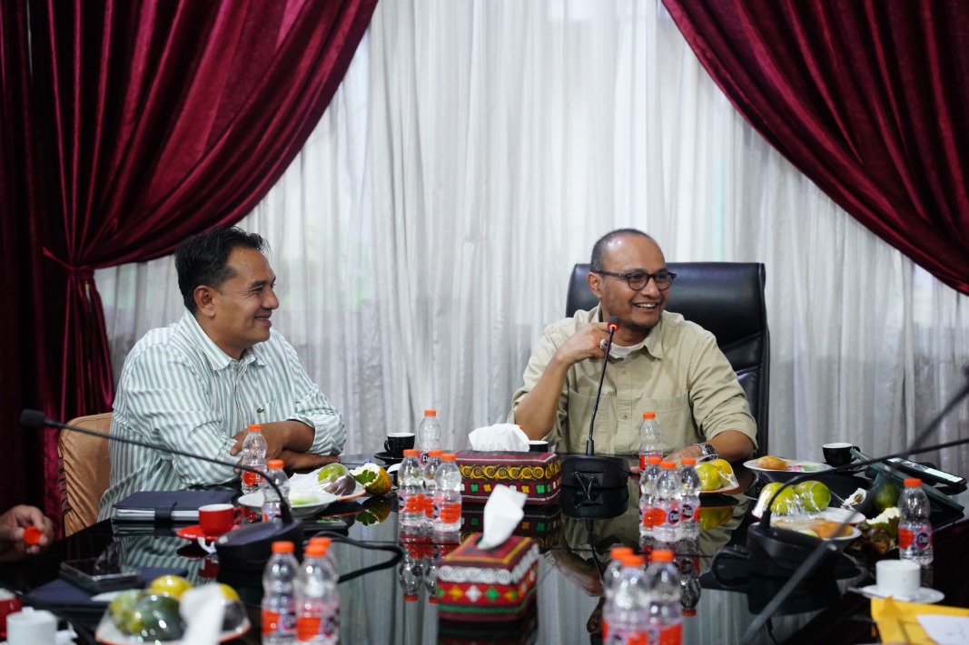 kunjungan Dirjen Perumahan Desa pada Kementerian Perumahan Dan Kawasan Permukiman, Dr. Imran, M.Si., M.A.Cd dalam rangka tugas pada Tim Percepatan Rehab Rekon