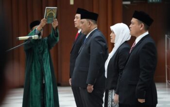 Rektor USK Lantik Empat Wakil Rektor Baru 2026–2031, Fokus Perkuat Internasionalisasi Kampus