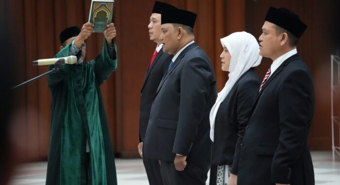 Rektor USK Lantik Empat Wakil Rektor Baru 2026–2031, Fokus Perkuat Internasionalisasi Kampus