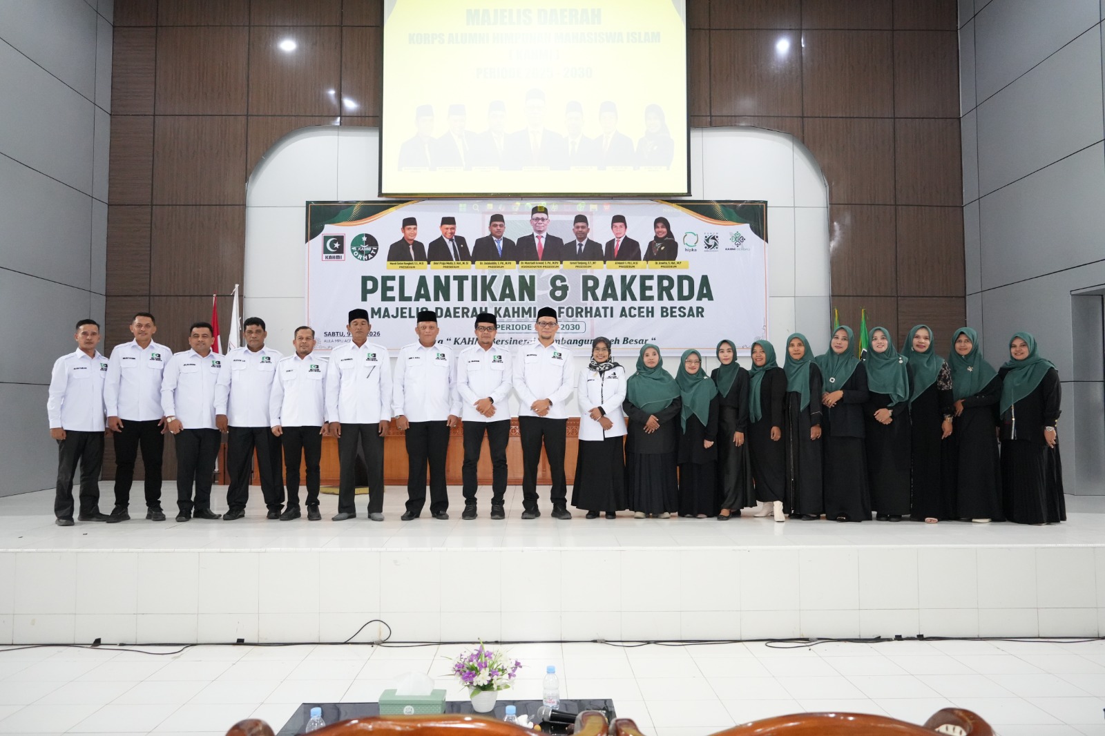 Wabup Aceh Besar Syukri A Jalil menegaskan KAHMI dan FORHATI harus bersinergi mendukung pembangunan daerah