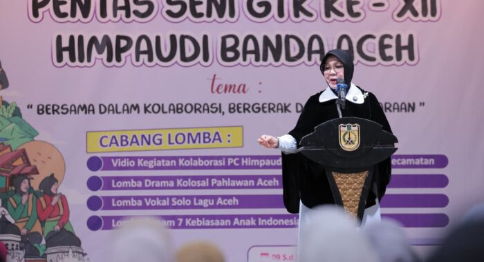 Illiza Tutup Pentas Seni GTK PAUD Banda Aceh, Tegaskan Tak Ada Ruang Kekerasan Terhadap Anak