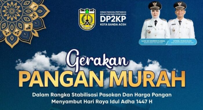 Sambut Idul Adha 1447 H, Pemko Banda Aceh Gelar Gerakan Pangan Murah di Dua Lokasi