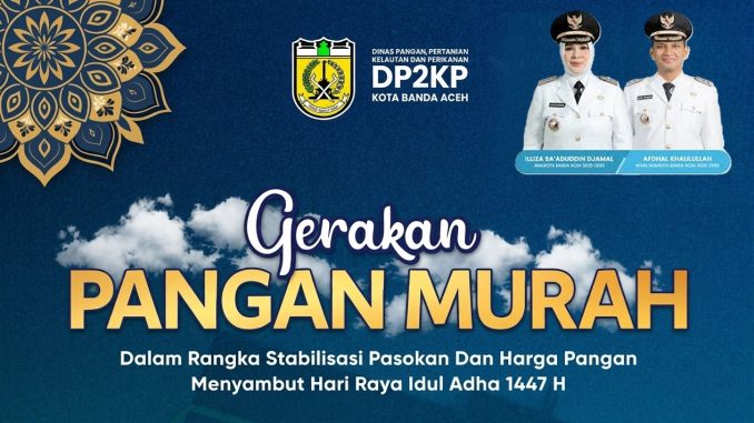 Pemko Banda Aceh menggelar Gerakan Pangan Murah menjelang Idul Adha
